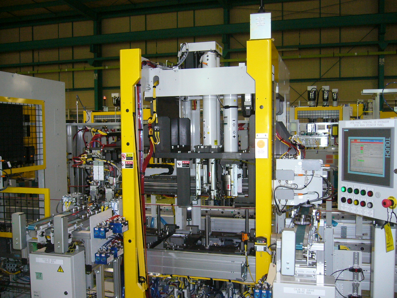 Lager Einpressstation